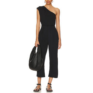 Free People 'Avery' Black Jumpsuit Size 8 - NWT
